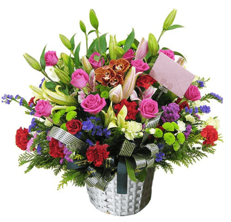 Giỏ hoa tươi tặng Sinh Nhật tại Thủ Đức